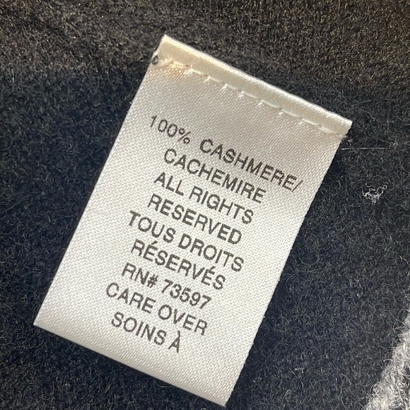 Raffi black open cashmere hooded cardigan - Picture 5 of 9